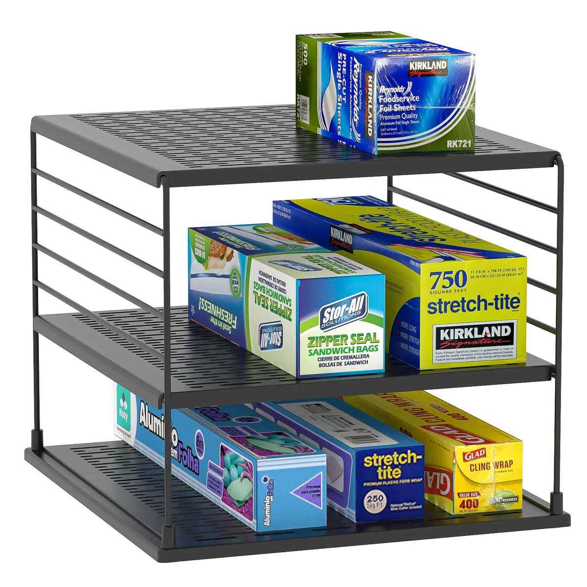 WANCHIY Upgraded Cabinet Organizers and Storage